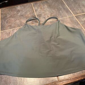 Old Navy Olive Green activewear sports bra